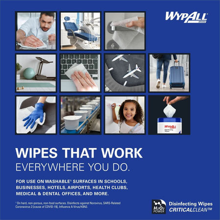 Wypall Disinfecting Wipes - Alternate-Image6