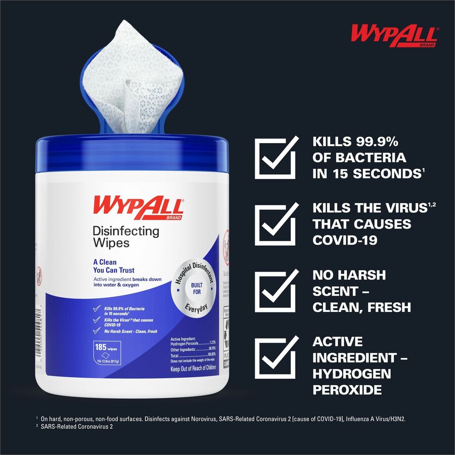 Wypall Disinfecting Wipes - Alternate-Image7