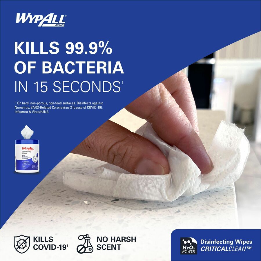 Wypall Disinfecting Wipes - Alternate-Image2