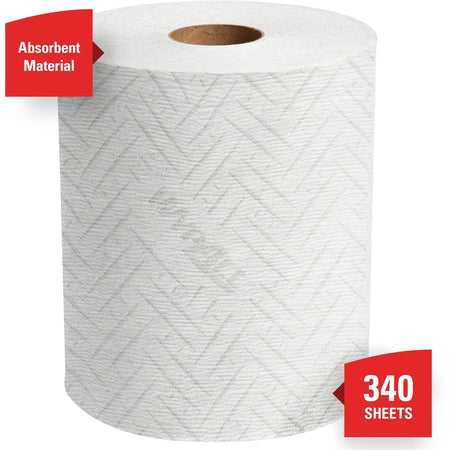 Wypall General Clean L10 Center-Pull Light Cleaning Towels - For Glass Surface - Towel - 11’’ Length x 7’’ Width - Paper