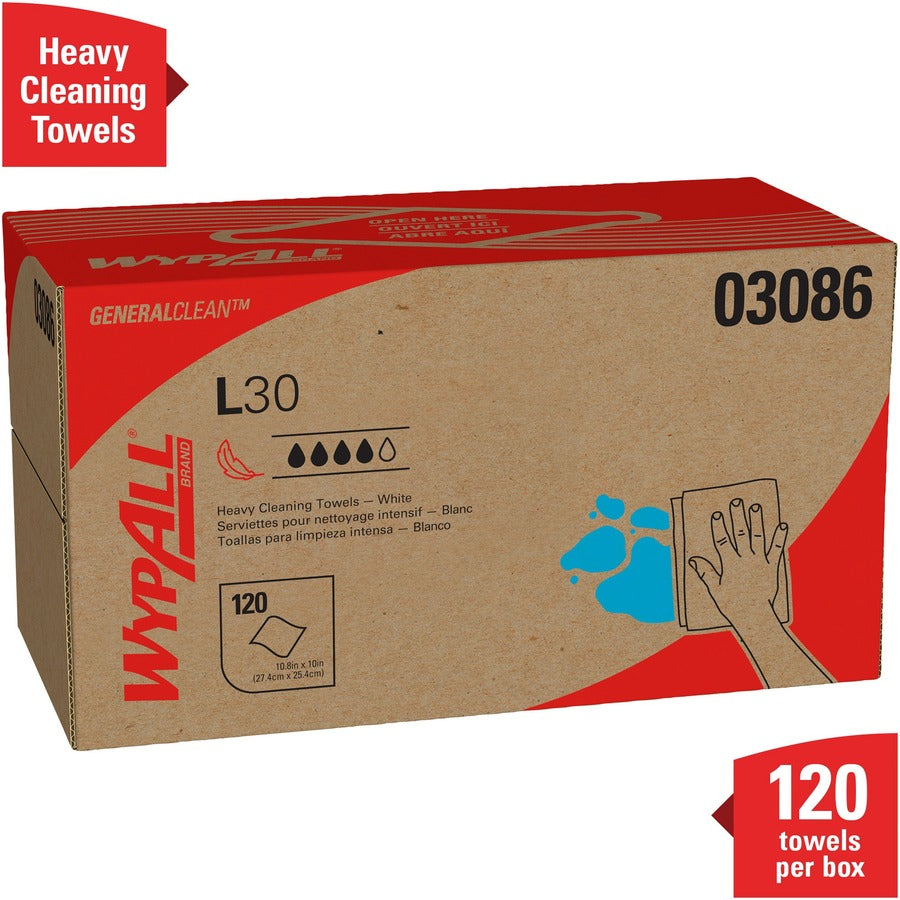 Wypall General Clean L30 Heavy Cleaning Towels - Alternate-Image5