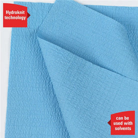 Wypall General Clean X60 Cleaning Cloths - Multi-Task Face & Hand - 100/Roll - Sponges Pads Wipers