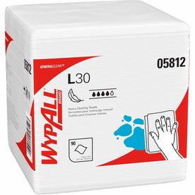 Wypall GeneralClean L30 Heavy Duty Cleaning Towels - 90-Pack - Sponges Pads & Wipers