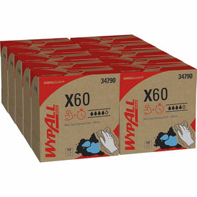 Wypall GeneralClean X60 Cleaning Cloths - Hydroknit - 118/Box - 10/Carton - Sponges Pads & Wipers