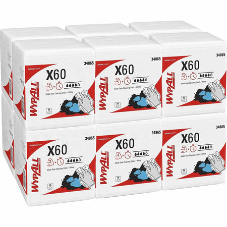 Wypall GeneralClean X60 Cleaning Cloths - Versatile Multi-Task - Sponges Pads & Wipers
