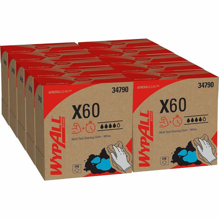 Wypall GeneralClean X60 Multi-Task Cleaning Cloths - Pop-Up Box - 2000