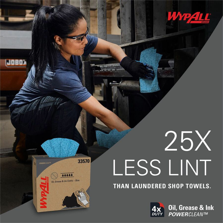 Wypall Oil, Grease & Ink Cloths - Right