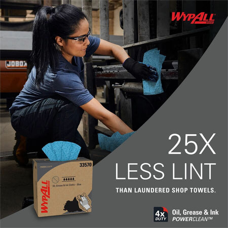 Wypall Oil, Grease & Ink Cloths - Right