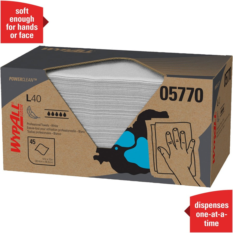 Wypall Power Clean L40 Extra Absorbent Towels - Alternate-Image4