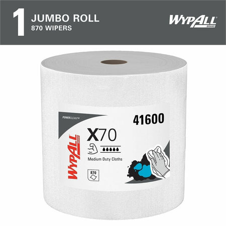Wypall PowerClean X70 Medium Duty Cloths Jumbo Roll - Alternate-Image1