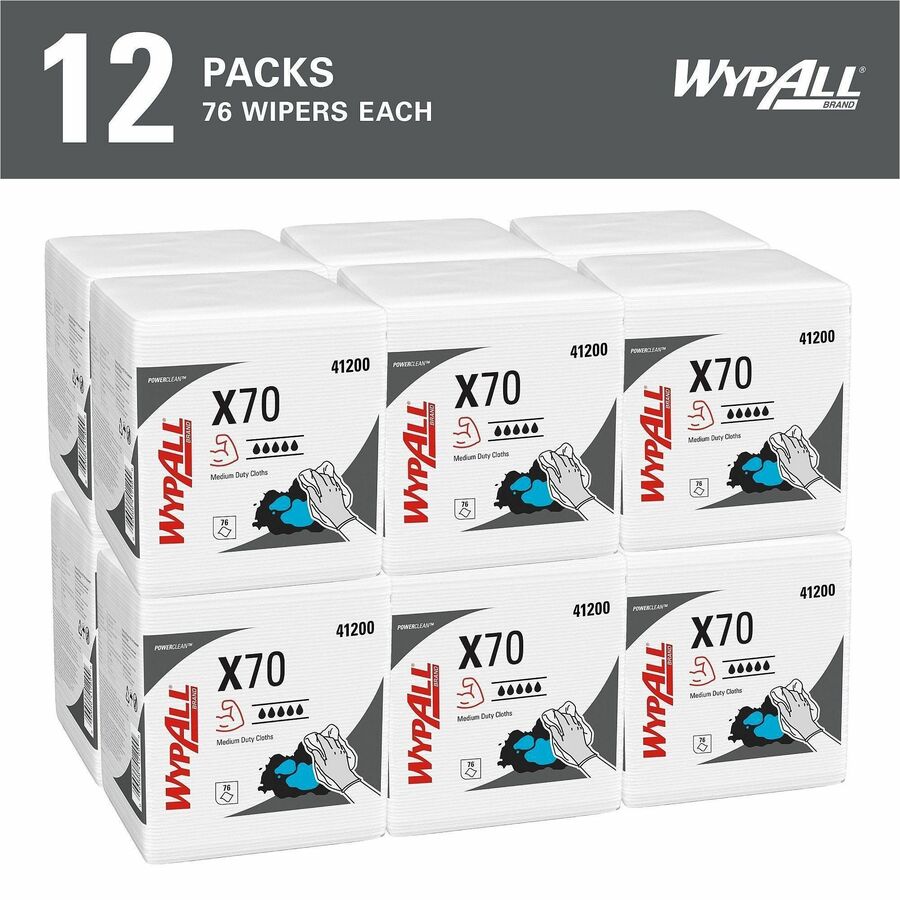 Wypall PowerClean X70 Medium Duty Cloths - Alternate-Image1