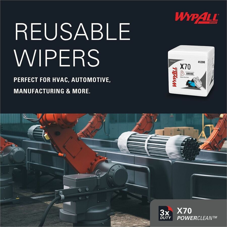 Wypall PowerClean X70 Medium Duty Cloths - Alternate-Image6