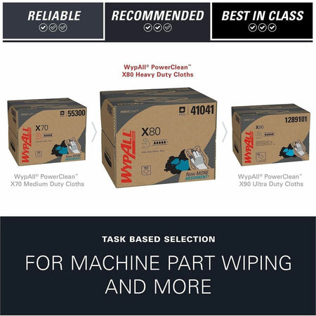 Wypall PowerClean X80 Heavy Duty Cloths - Brag Box - Alternate-Image7