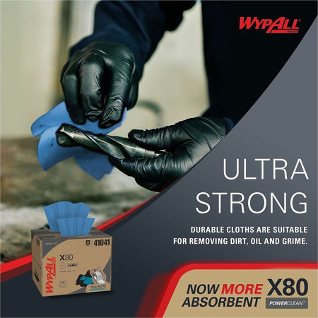 Wypall PowerClean X80 Heavy Duty Cloths - Brag Box - Alternate-Image4