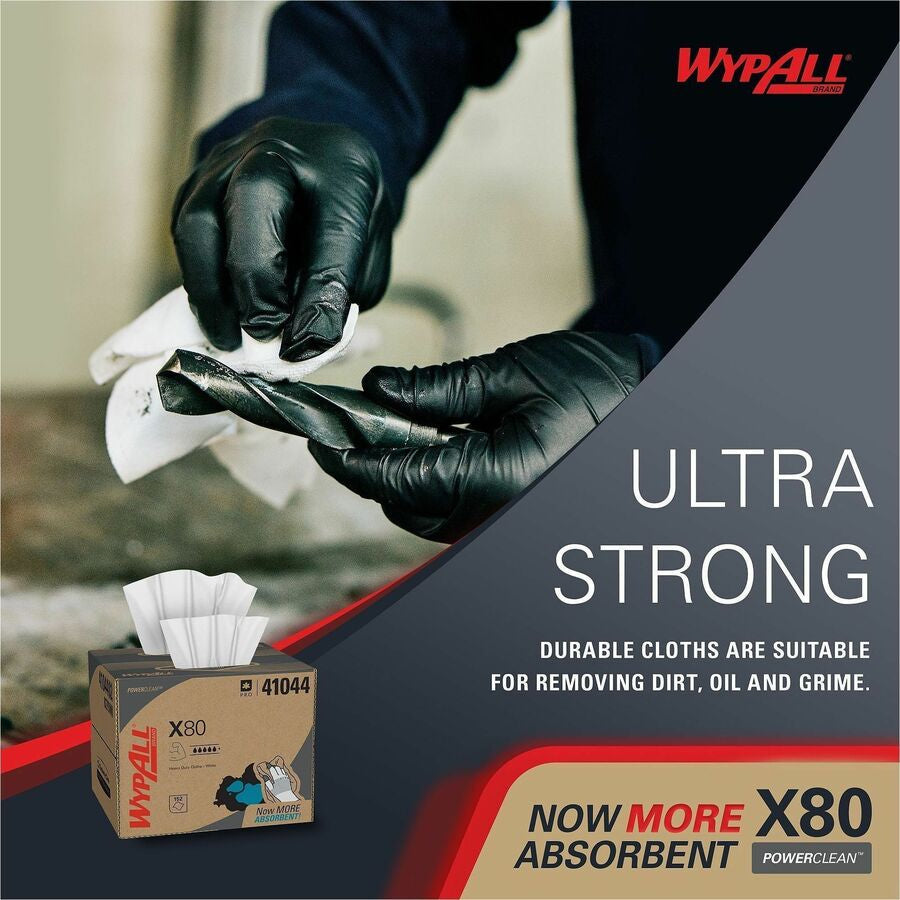 Wypall PowerClean X80 Heavy Duty Cloths - Brag Box - Alternate-Image4
