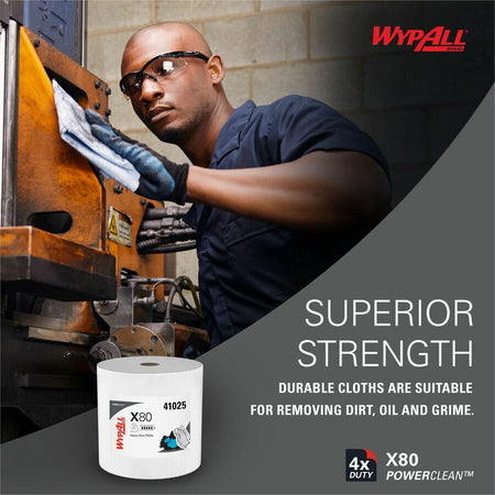 Wypall PowerClean X80 Heavy Duty Cloths - Right