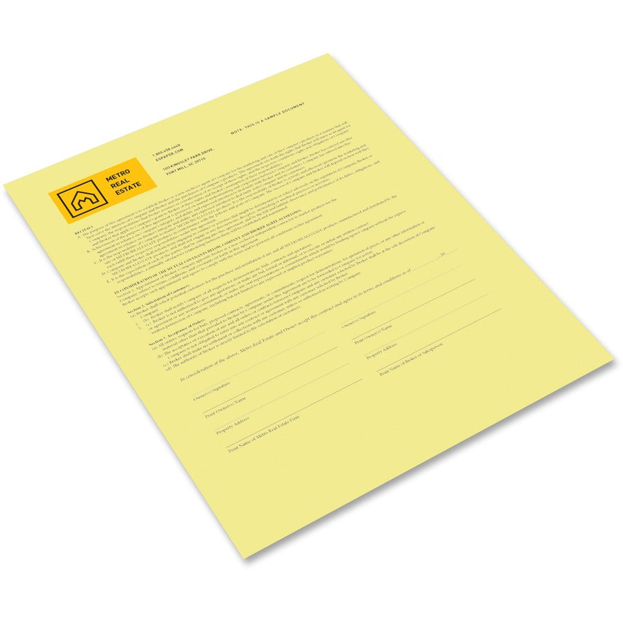 Xerox Bold Digital Carbonless Paper - Canary - Right