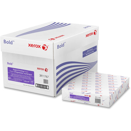 Xerox Bold Digital Printing Paper: White 100 Brightness 60 lb Letter Size Sustainable Forestry Initiative Uncoated