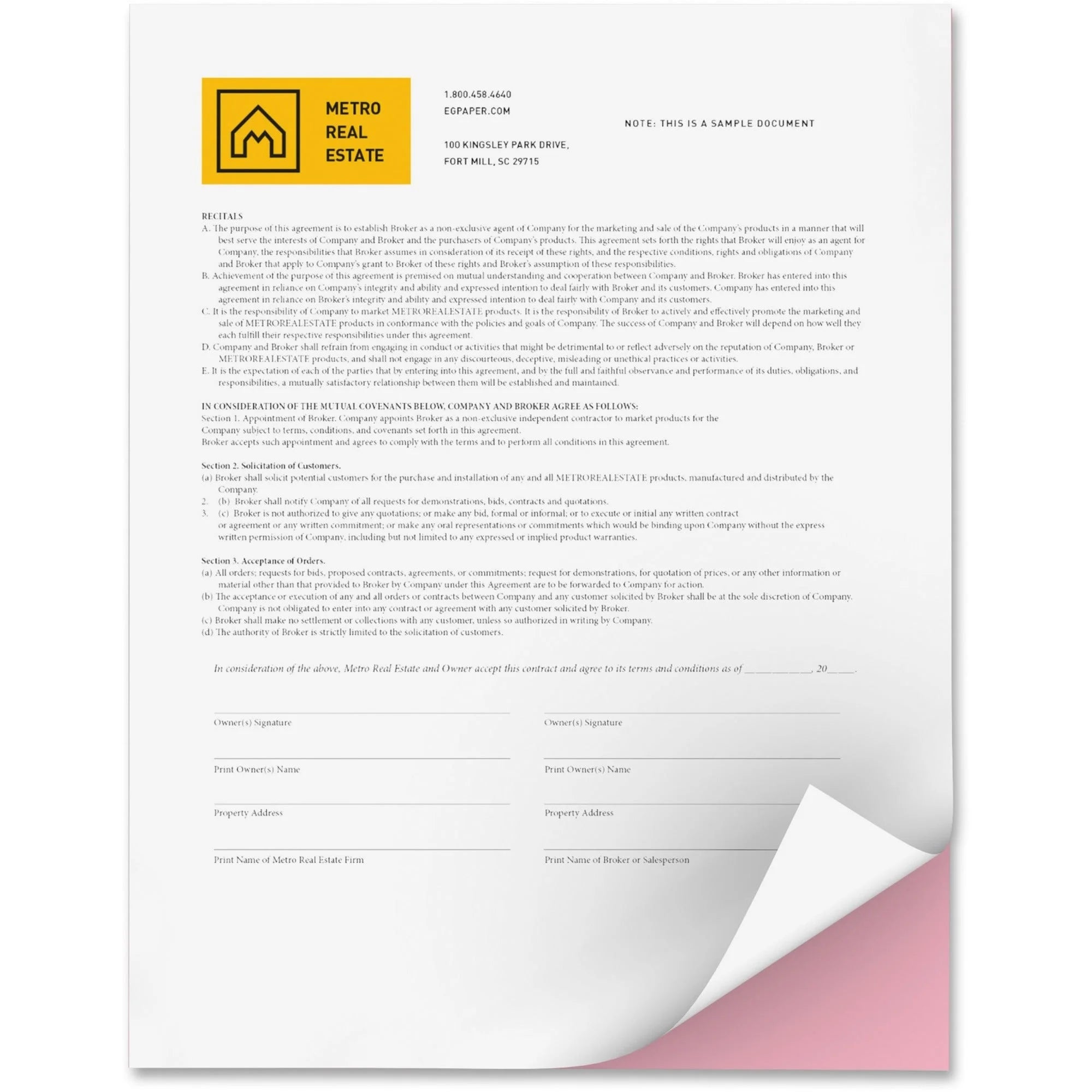 Xerox Revolution Premium Carbonless Paper - SFI Certified - 2500 Sheets - Specialty