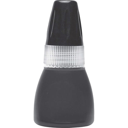 Xstamper 10 ml Bottle Refill Inks - Black Ink - 0.34 fl oz - 1 Each - Stamp & Refills