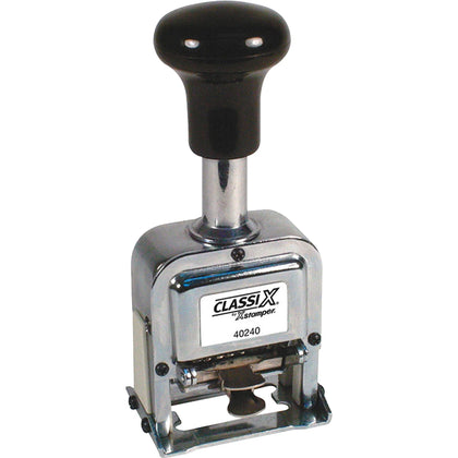 Xstamper Auto Numbering Machine - Self-inking Number Stamp - 6 Bands - Stamps & Counters