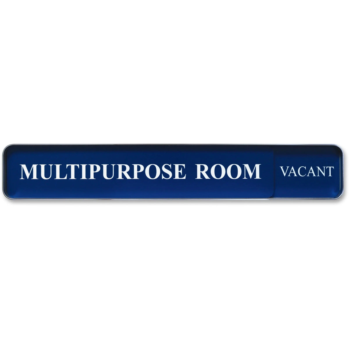 Xstamper Changeable Wall Sign: 13’’ x 2’’ Rectangular Aluminum Sign - Signs & Nameplates