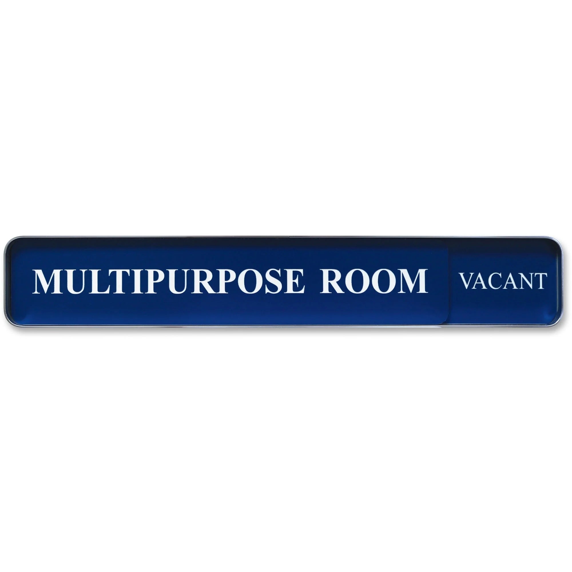 Xstamper Changeable Wall Sign: 13’’ x 2’’ Rectangular Aluminum Sign - Signs & Nameplates