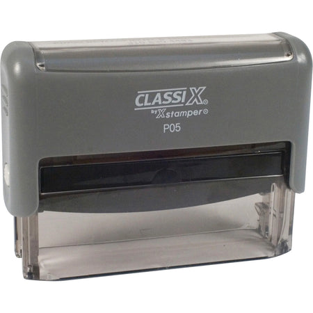 Xstamper Classix Custom Address Stamp - Personalized Message - 0.31’’ x 2.75’’ - & Office Stamps