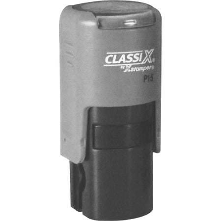 Xstamper Classix Custom Round Stamp - Personalized 0.56’’ Message - Address & Office Stamps