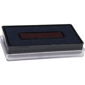 Xstamper ClassiX Replacement Pad - Red & Blue Ink - 1 Each - Stamp Pads Accessories