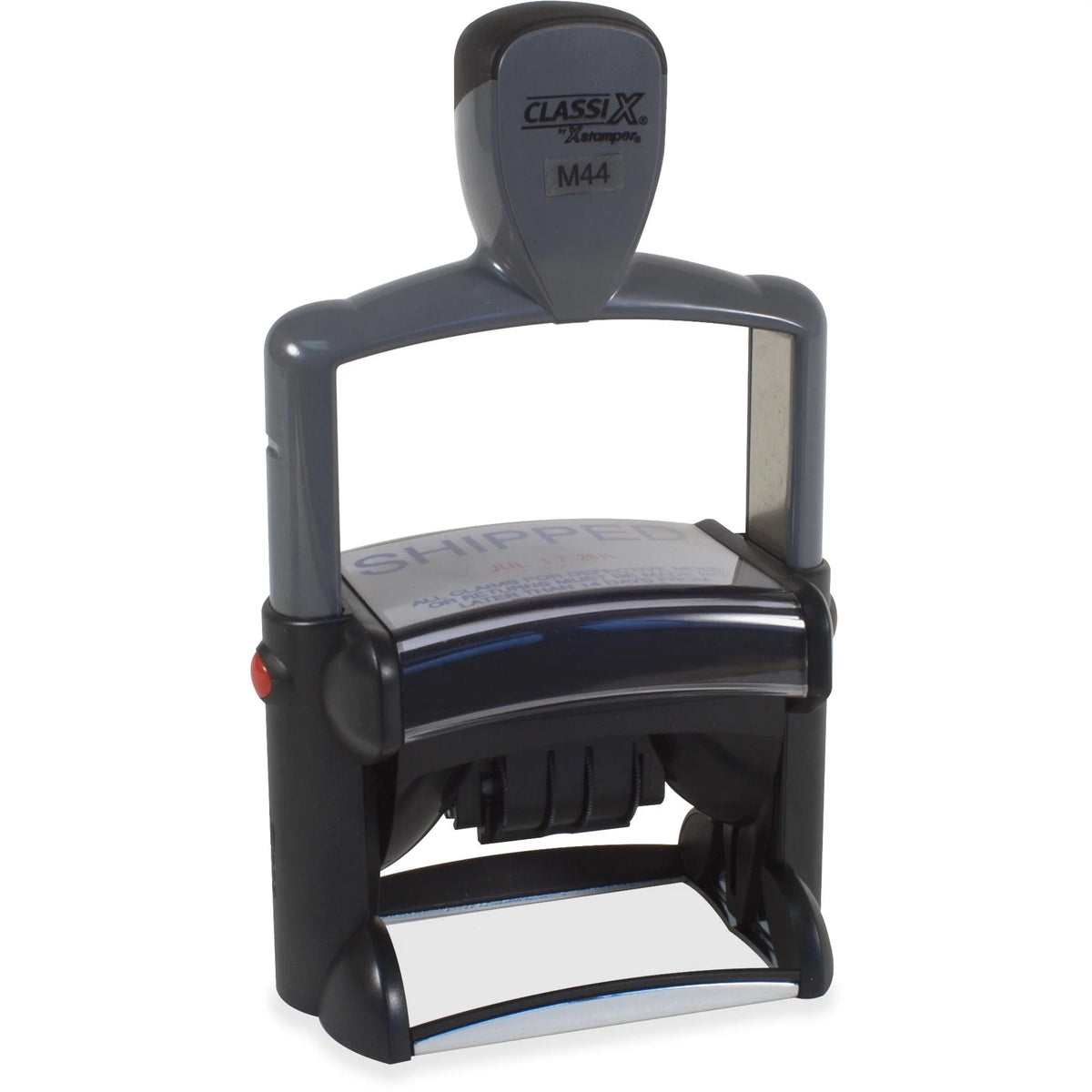 Xstamper ClassiX Self-inking Date Stamp - Efficient Message/Date - Daters