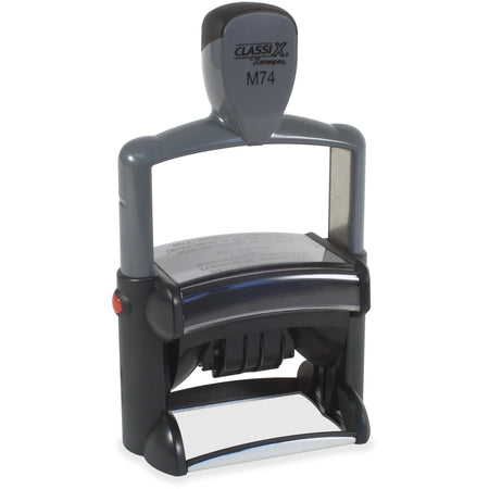 Xstamper ClassiX Self-inking Date Stamp - Efficient Plastic Stamper - Daters