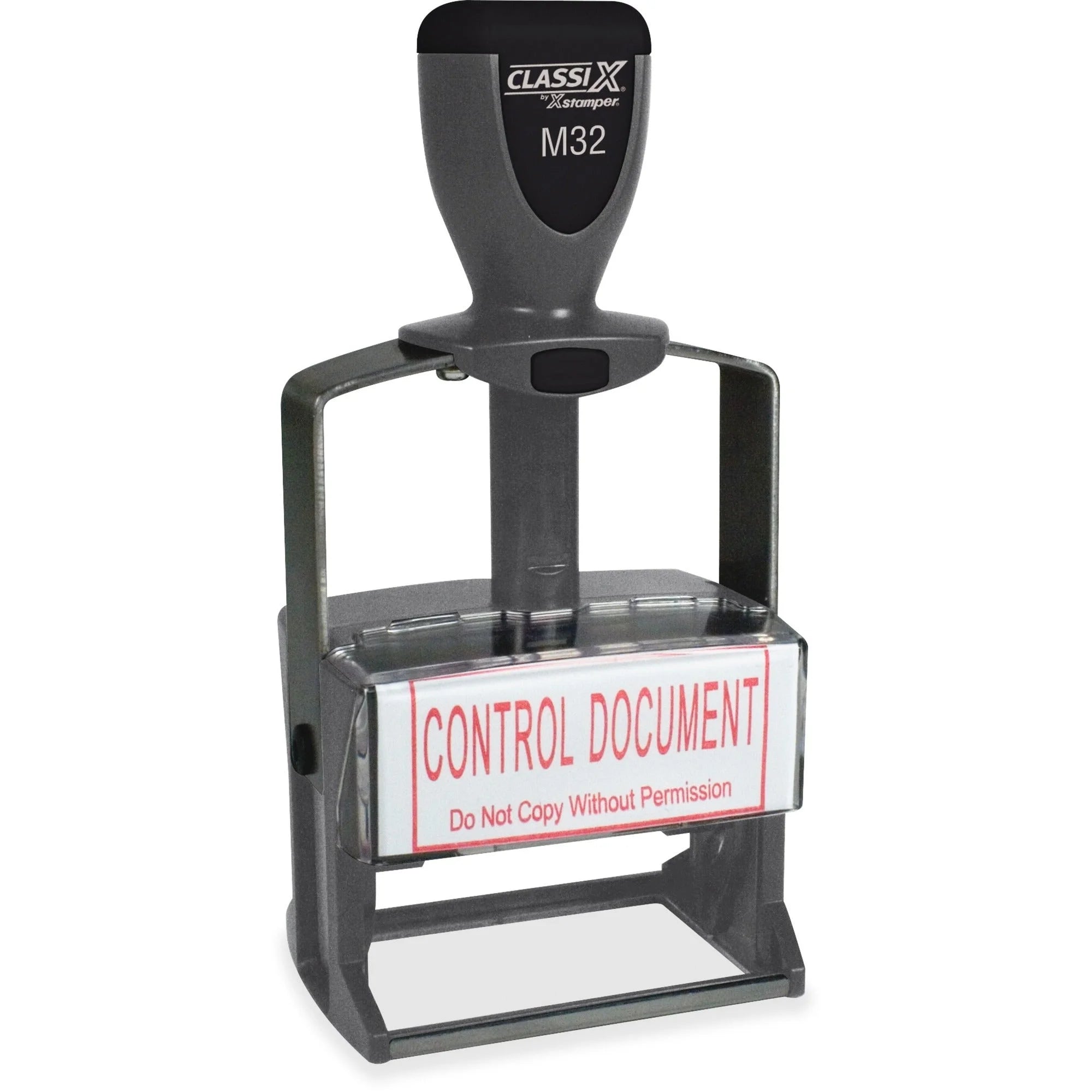 Xstamper ClassiX Self-inking Steel Message Stamp - 1’’x2.25’’ - Assorted - Address & Office Stamps