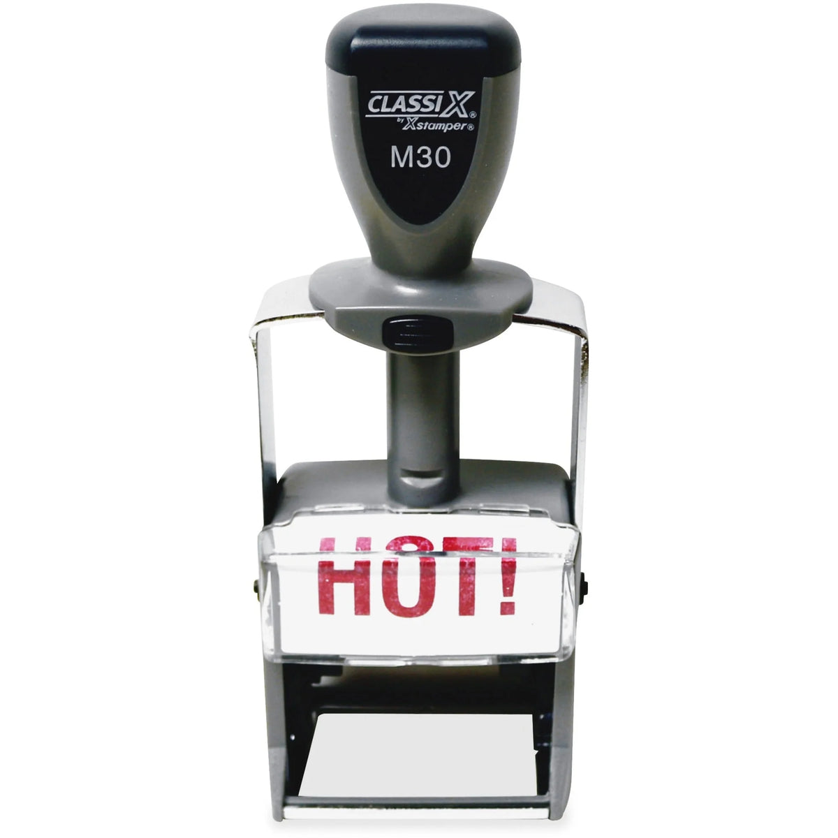 Xstamper ClassiX Self-inking Steel Message Stamp - Assorted - Address & Office Stamps