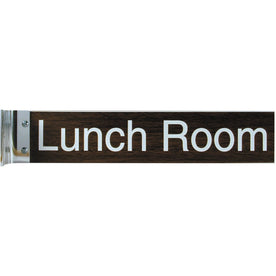 Xstamper Corridor Sign: 10’’x2’’ Rectangular Double-Sided Aluminum Sign - Signs & Nameplates