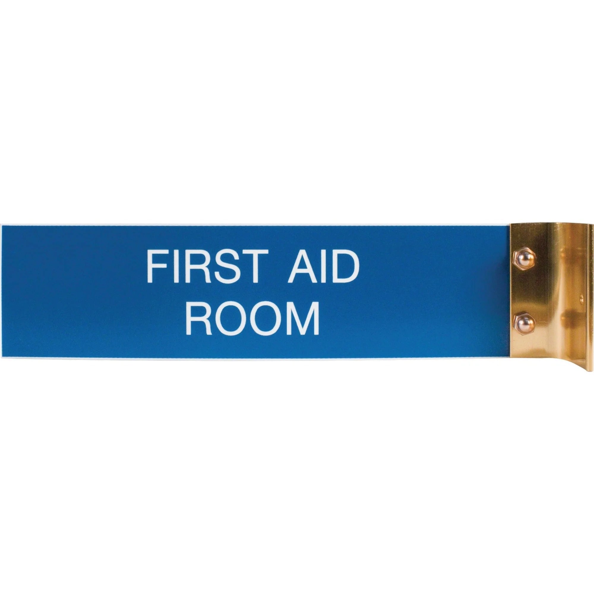 Xstamper Corridor Sign: 8x2’’ Rectangular Aluminum Double-Sided - Signs & Nameplates