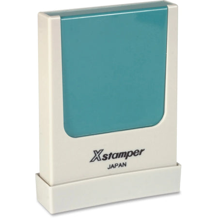 Xstamper Custom Message Stamp - 1 Line - 0.19’’ x 1.56’’ - 50000 Impressions - Address & Office Stamps