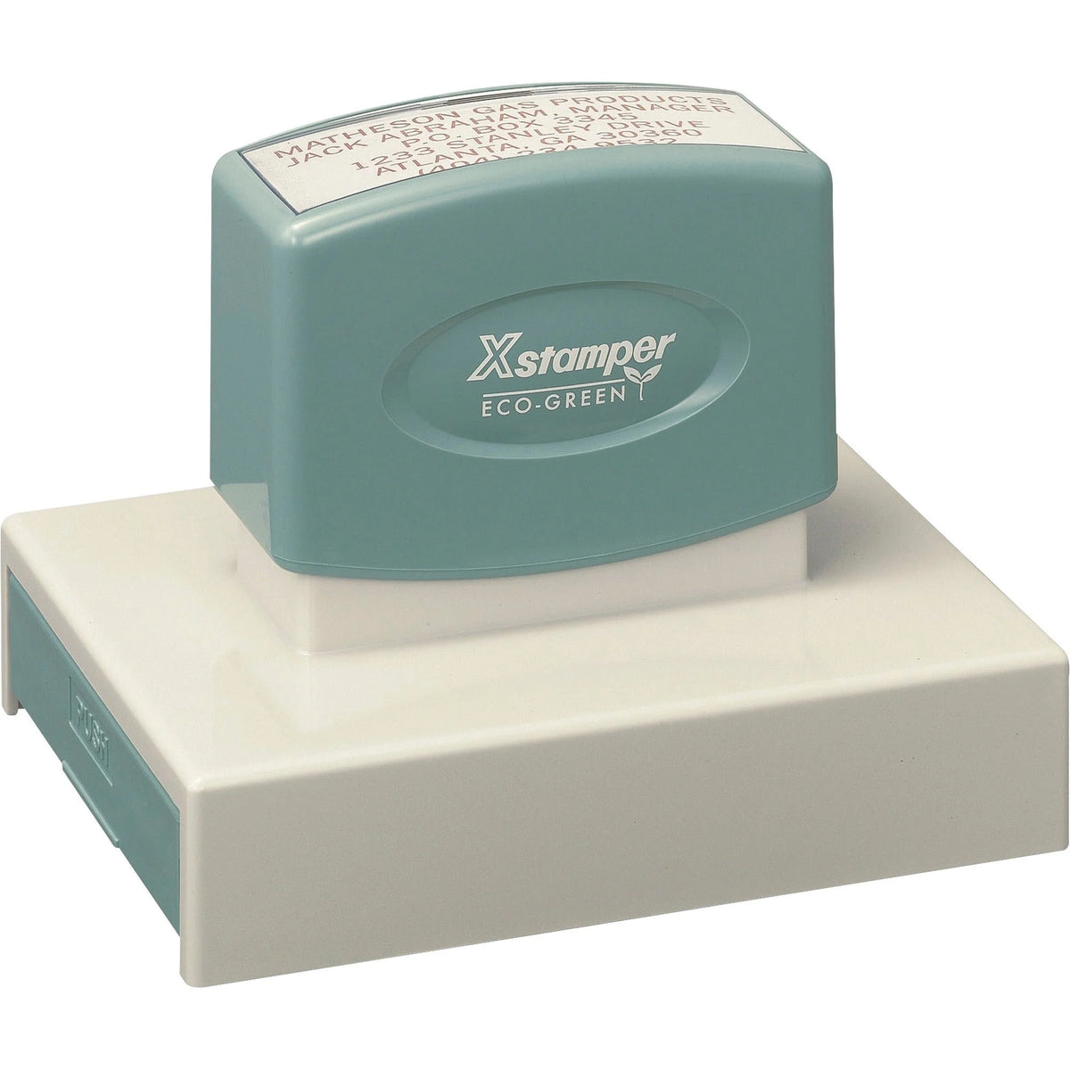 Xstamper Custom Message Stamp: 2.56’’ x 3.94’’ - 50000 Impressions - Address & Office Stamps