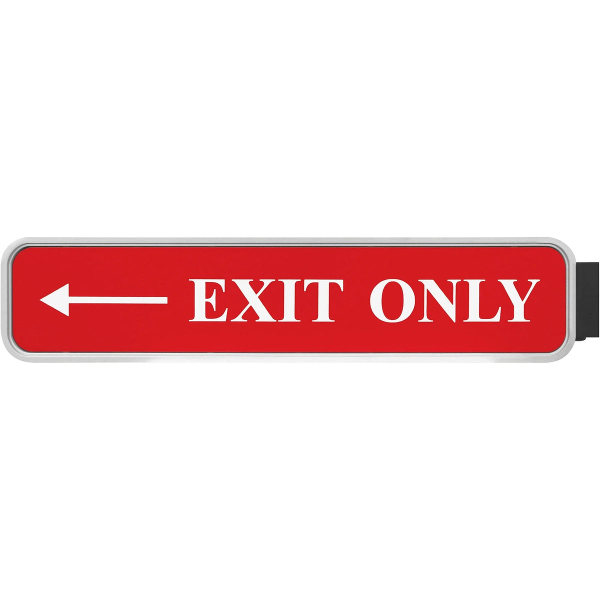 Xstamper Designer Double-sided Corridor Sign - Rectangular Plastic - Gray - Signs & Nameplates