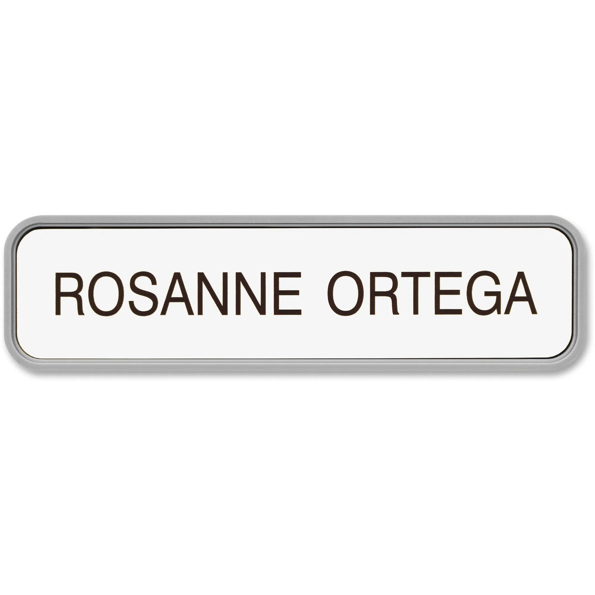 Xstamper Designer Framed Sign: 8x2’’ Rectangular Plastic Sign - Signs & Nameplates