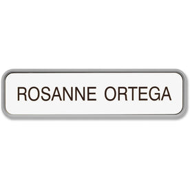 Xstamper Designer Framed Sign: 8x2’’ Rectangular Plastic Sign - Signs & Nameplates