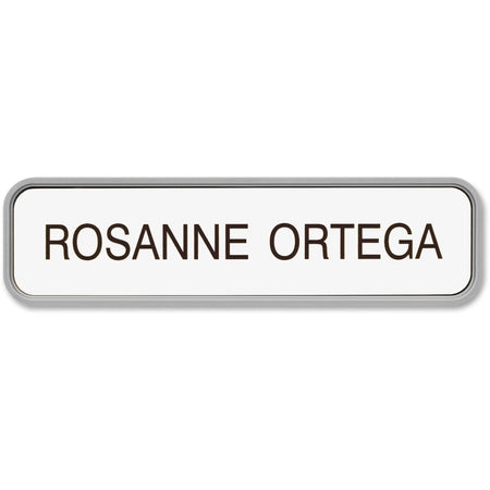 Xstamper Designer Framed Sign: 8x2’’ Rectangular Plastic Sign - Signs & Nameplates