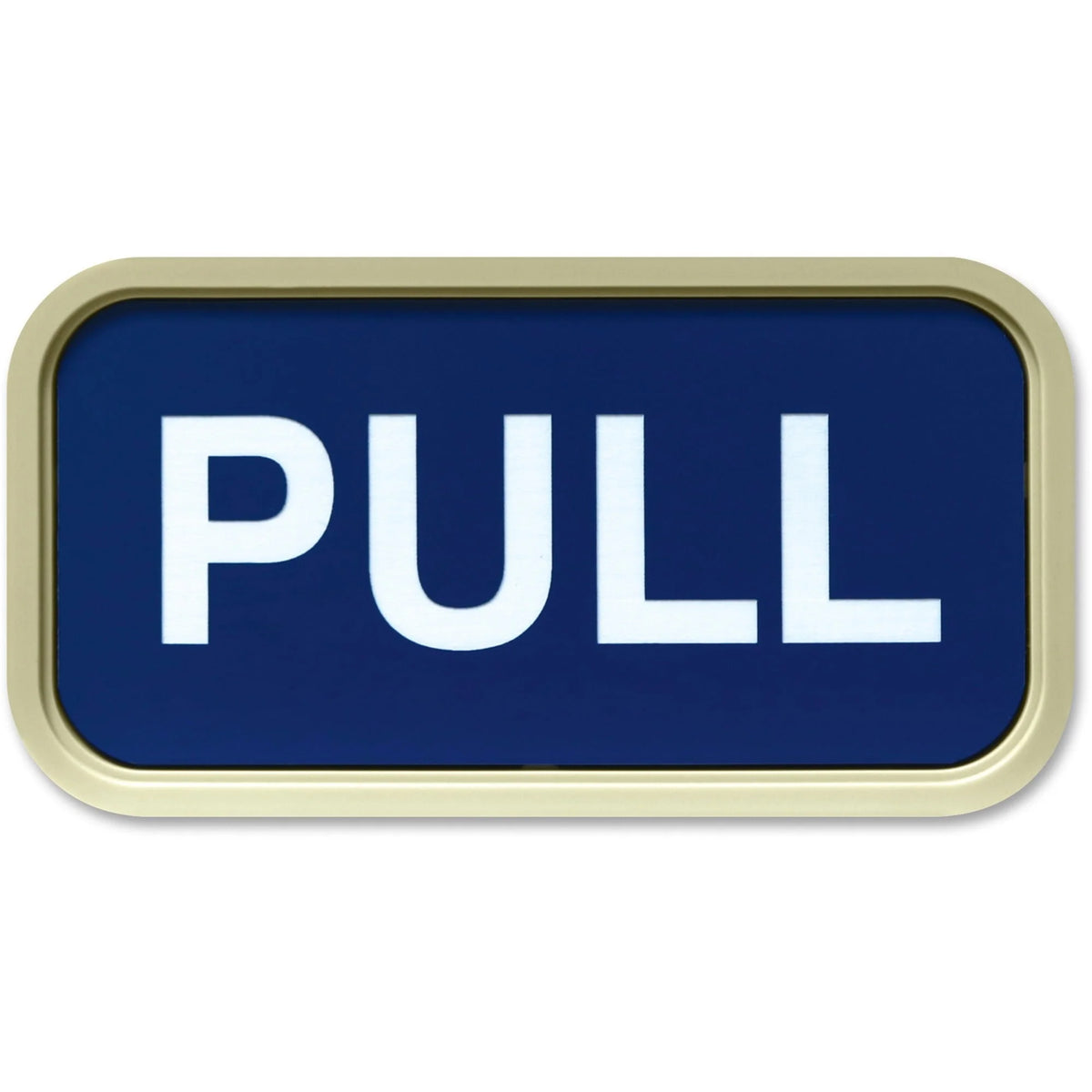 Xstamper Designer Wall/Door Sign: 4x2’’ Rectangular Almond - Signs & Nameplates