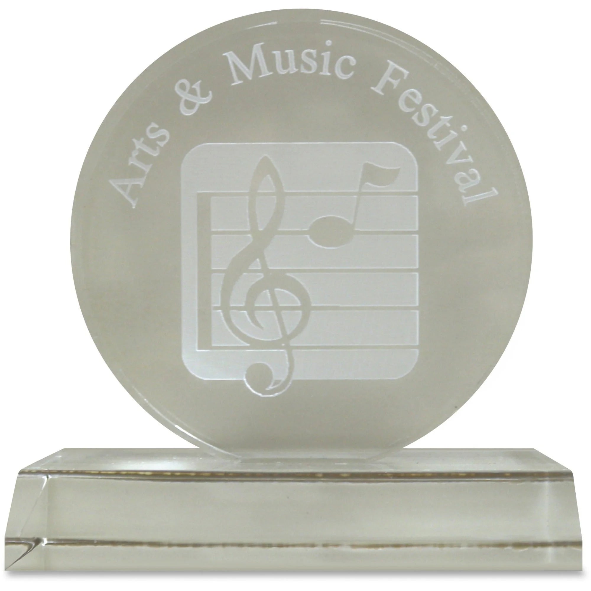 Xstamper Infinity Acrylic Award: LengthLaser Compatible - Assorted - Certificates & Seals