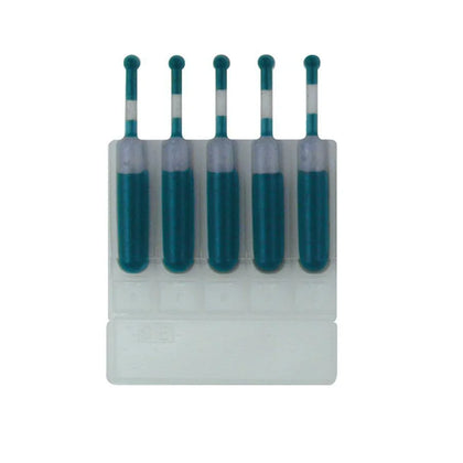 Xstamper Preinked Stamps Blue Ink Cartridge Refills - 0.17 fl oz - 5 Pack - Stamp &