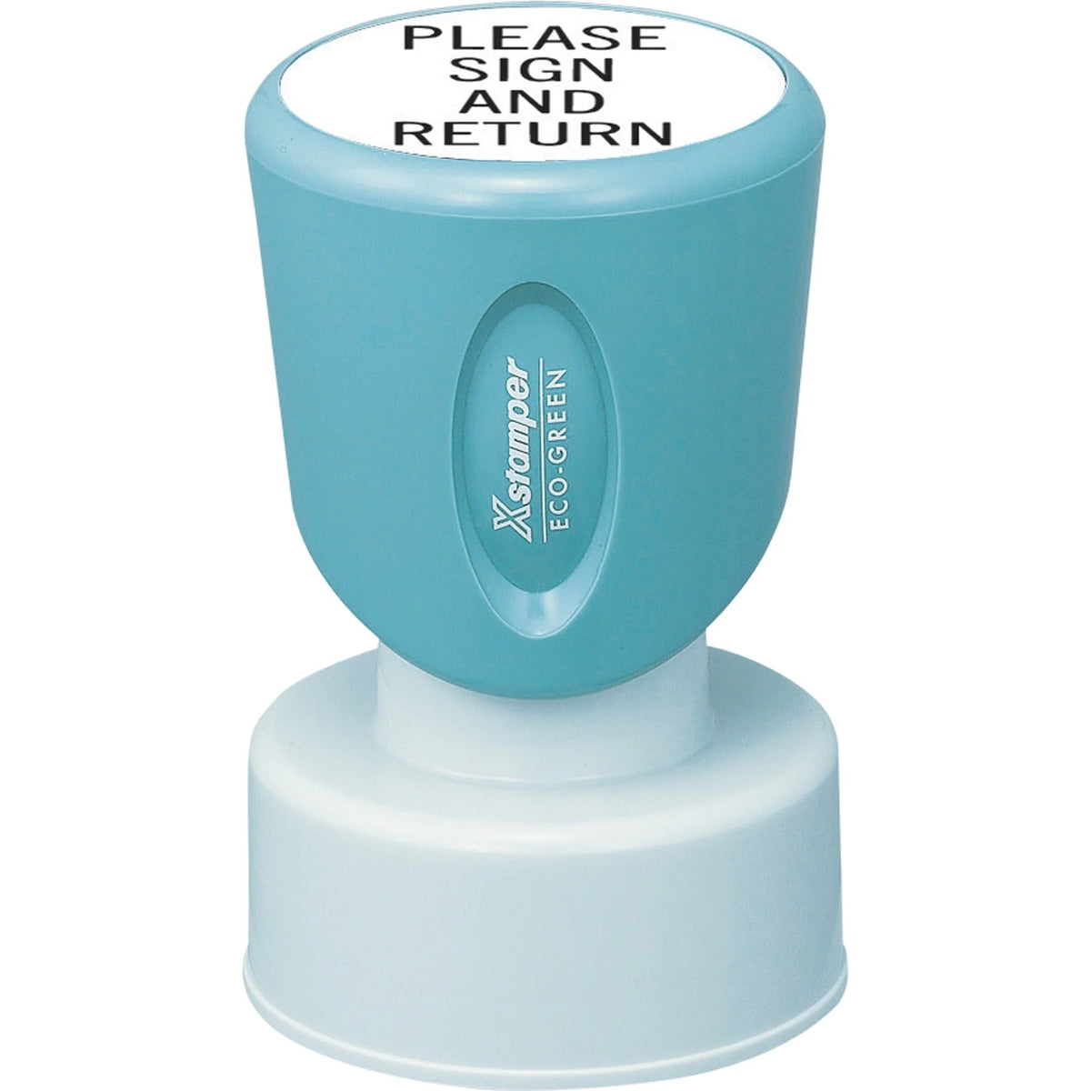 Xstamper Round Custom Stamp: 1’’ Diameter Plastic Stamp - Address & Office Stamps