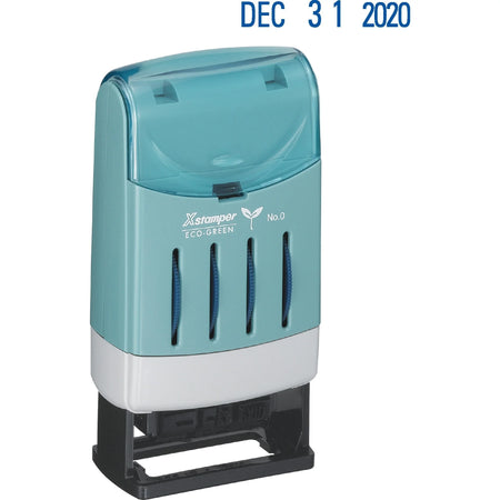 Xstamper VersaDater Large Type Date Stamp - Blue - Recycled - Daters