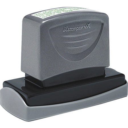 Xstamper VX Pre-inked Address Stamp - Custom Message - & Office Stamps