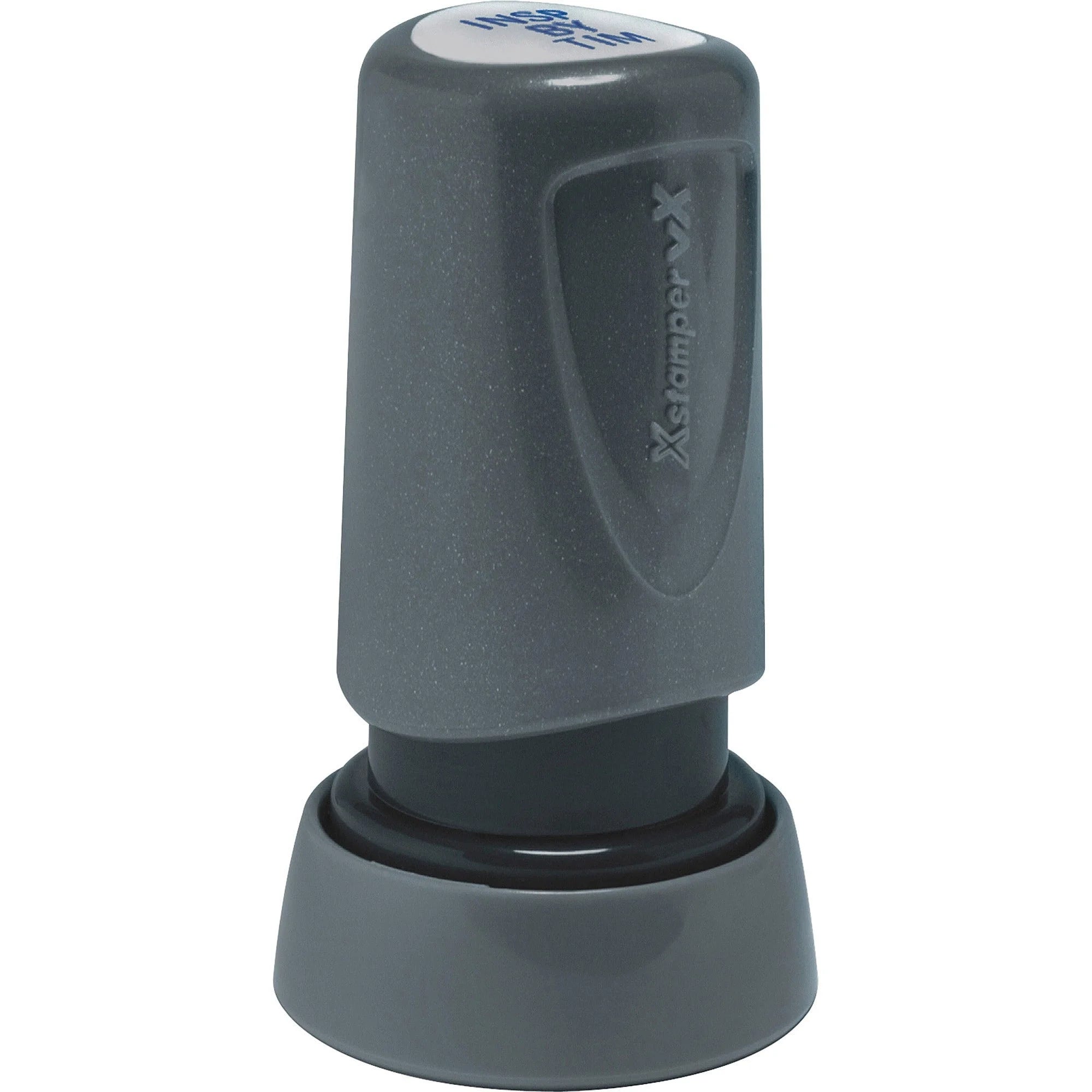 Xstamper VX Pre-inked Round Stamp - Message - 0.62’’ Diameter - Address & Office Stamps