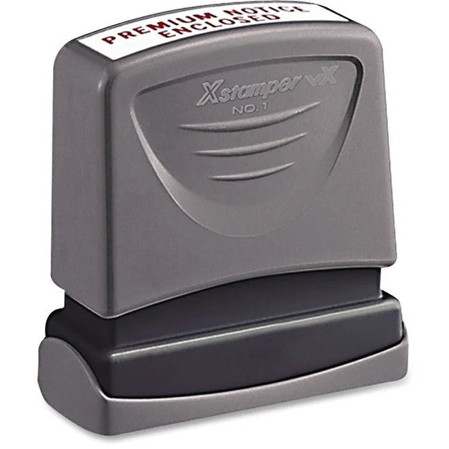 Xstamper VX Small Return Stamp - Message - 0.50’’ x 1.62’’ - 1 Each - Address & Office Stamps